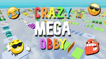Crazy Mega Obby (444 Levels) 🤪
