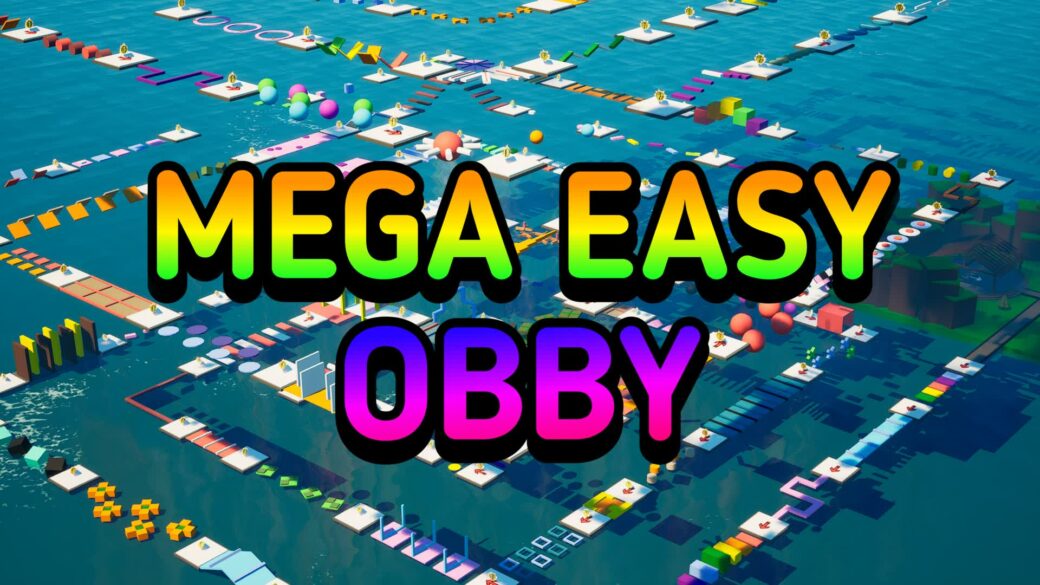 Mega Easy Obby (370 Stages) [ droia ] Fortnite Creative Map Code