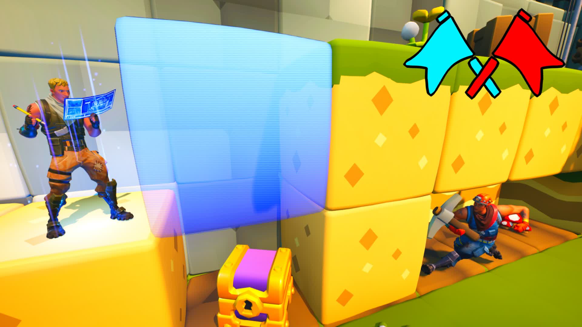 🚩FLAG BATTLES 🚩 [ team_fh ] – Fortnite Creative Map Code