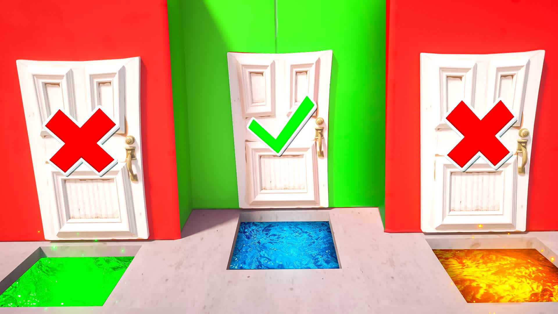 THE DOORS 🚪 [ zakrzakyt ] Fortnite Creative Map Code