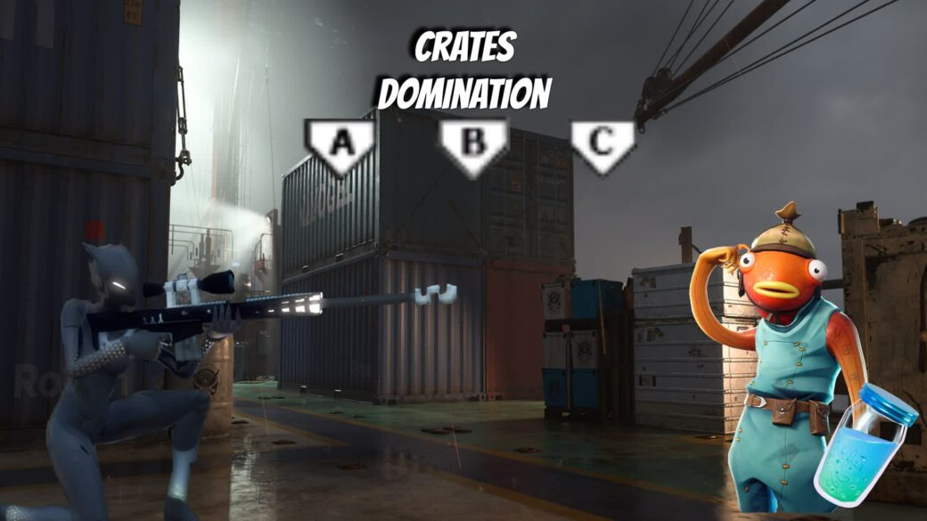 ⭐ Crates Domination! ⭐ [ jonesyfn ] Fortnite Creative Map Code