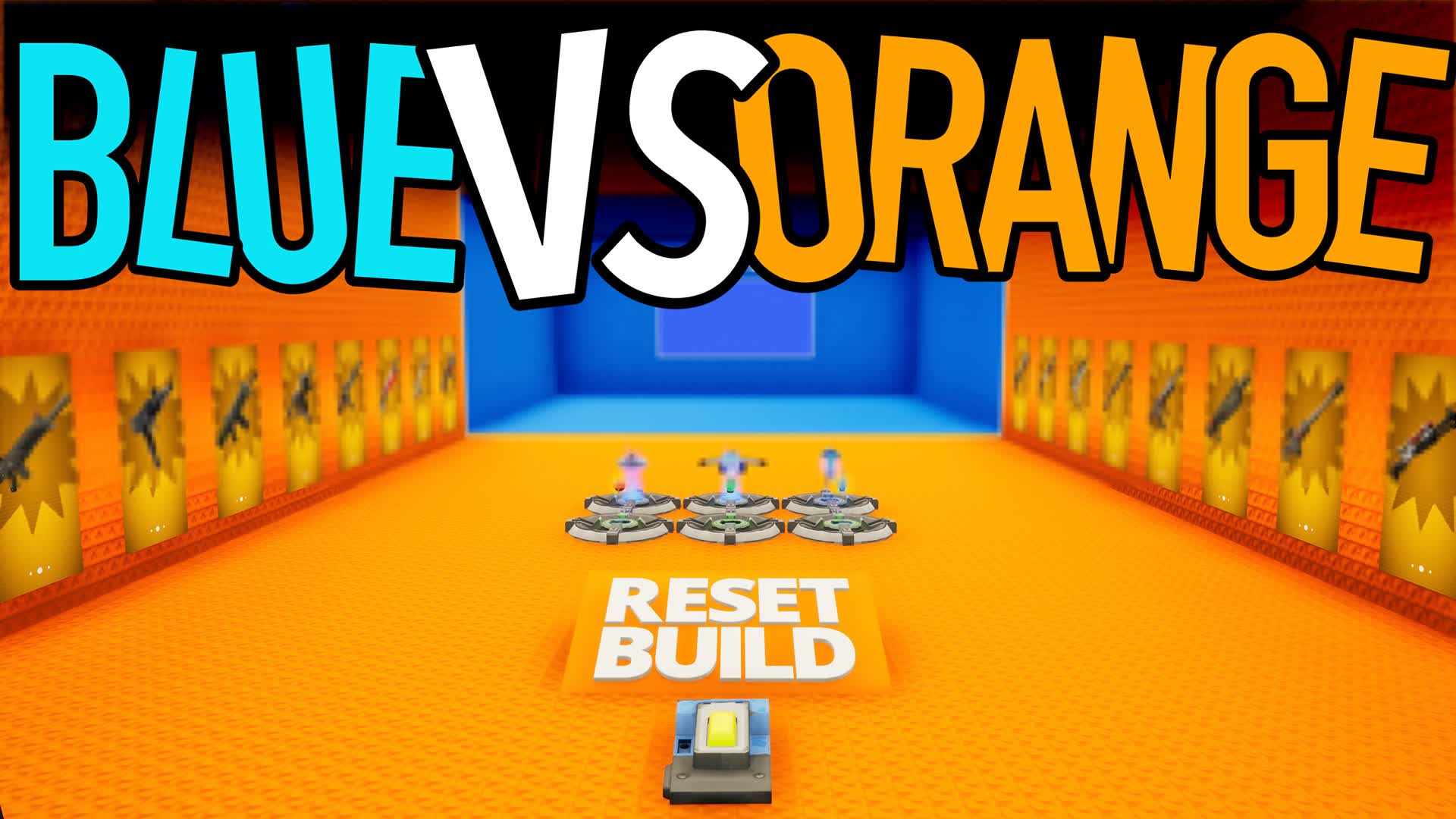 BLUE VS ORANGE BOX FIGHTS 📦 [ gems ] Fortnite Creative Map Code