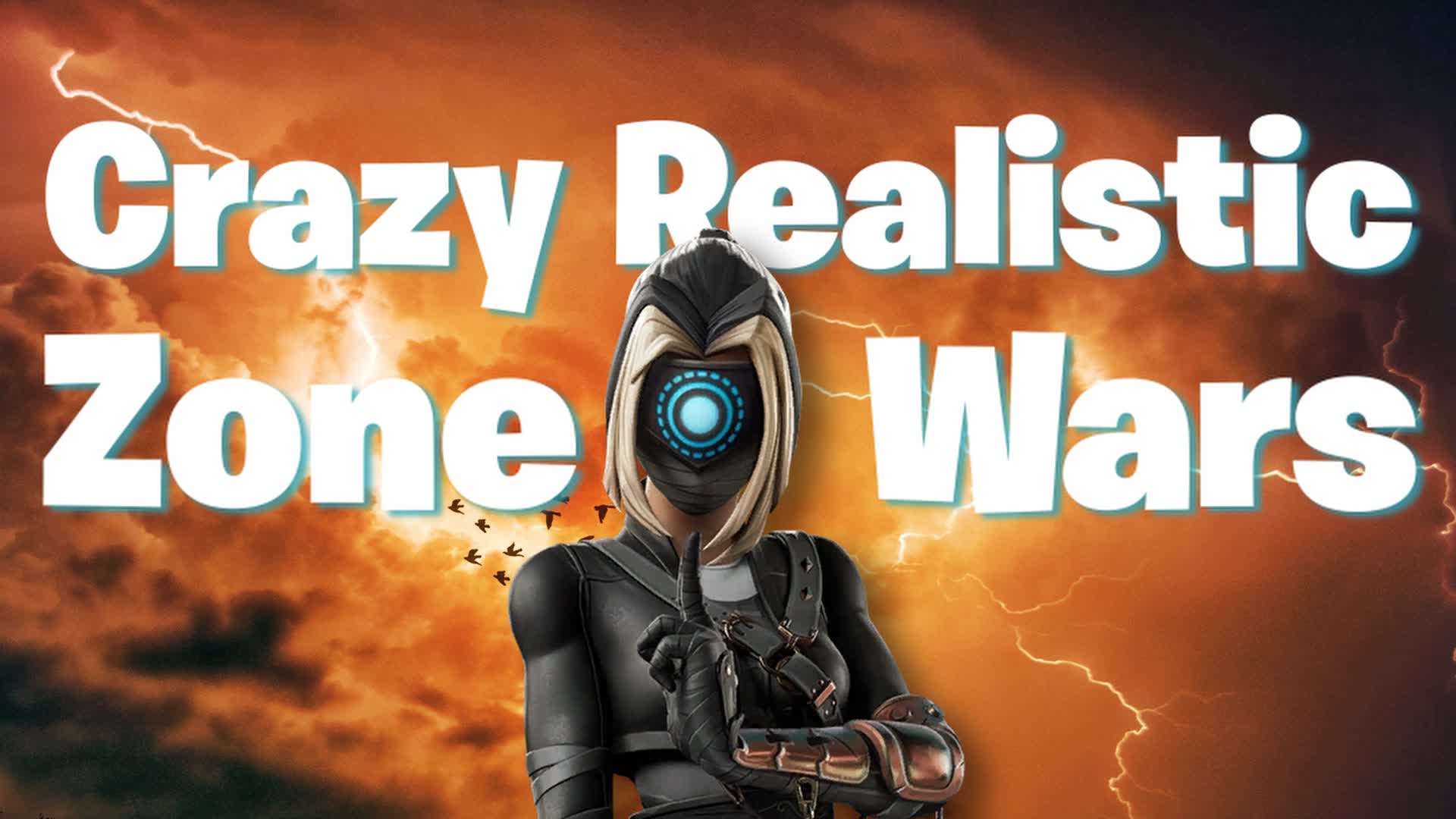 Crazy Realistic Zone Wars [ papaw ] Fortnite Creative Map Code