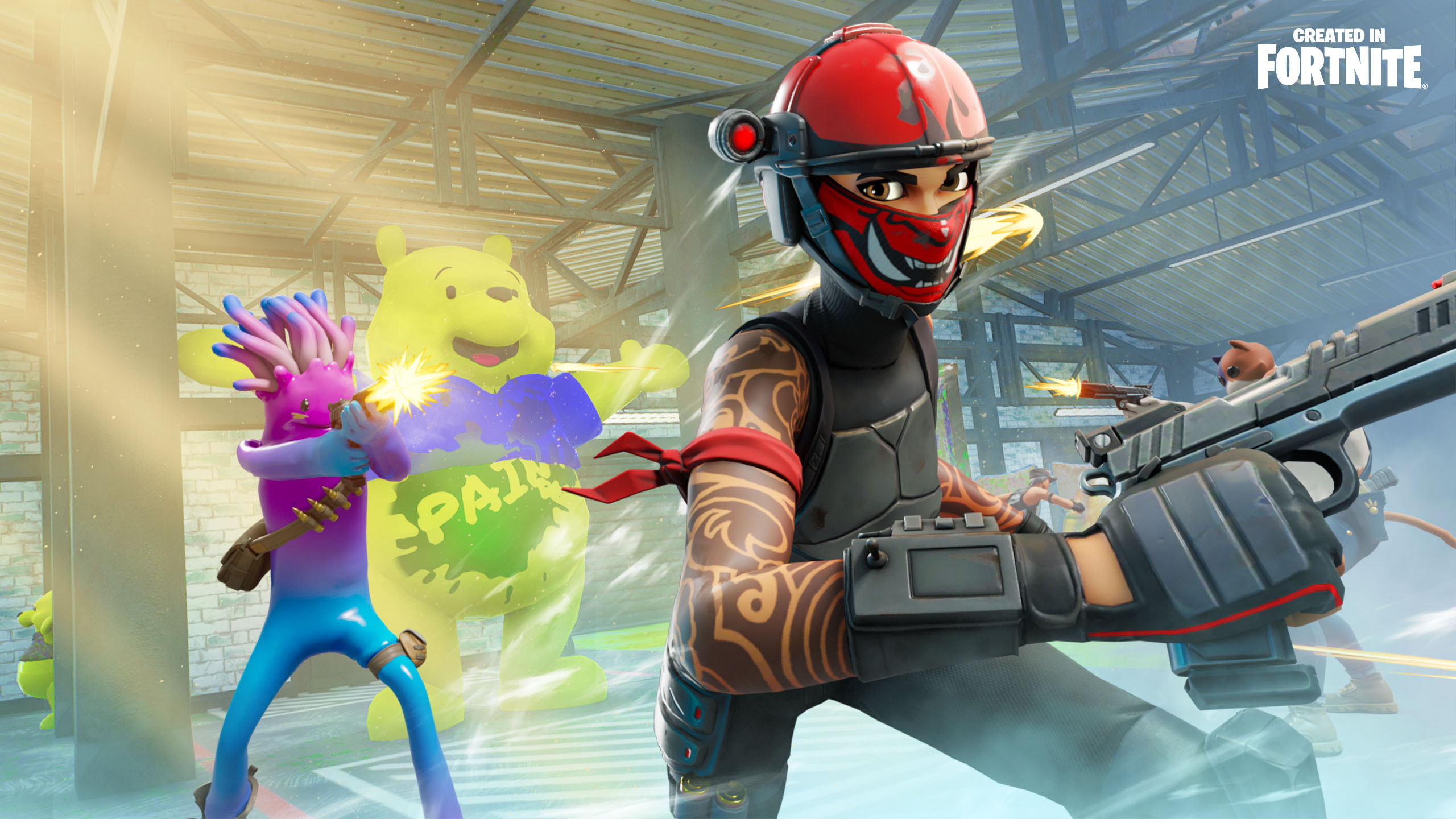 👑PAINTBALL SHOOTER 1ST/3RD PERSON👑 [ Smurff ] Fortnite Creative Map