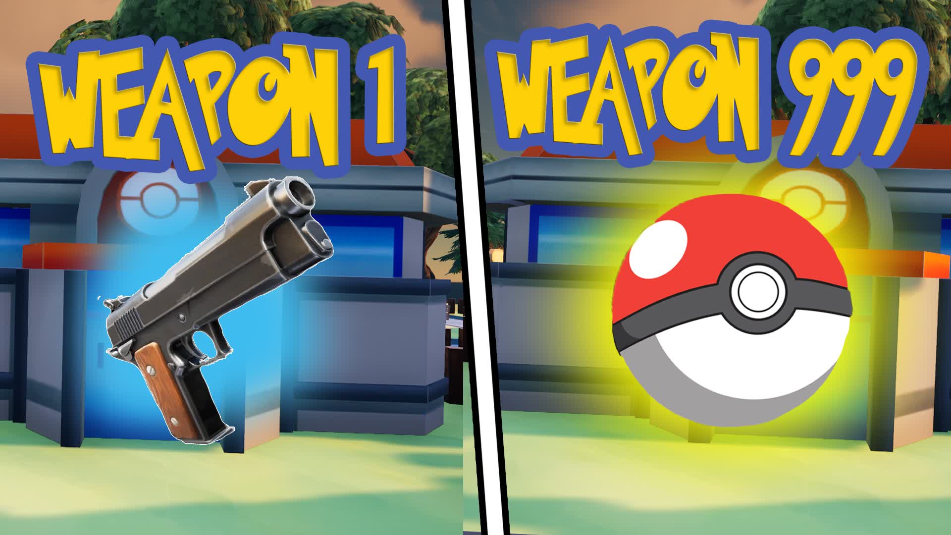 🔫 POKEGUN 💥ONE SHOT GUN GAME [ davosus ] – Fortnite Creative Map Code