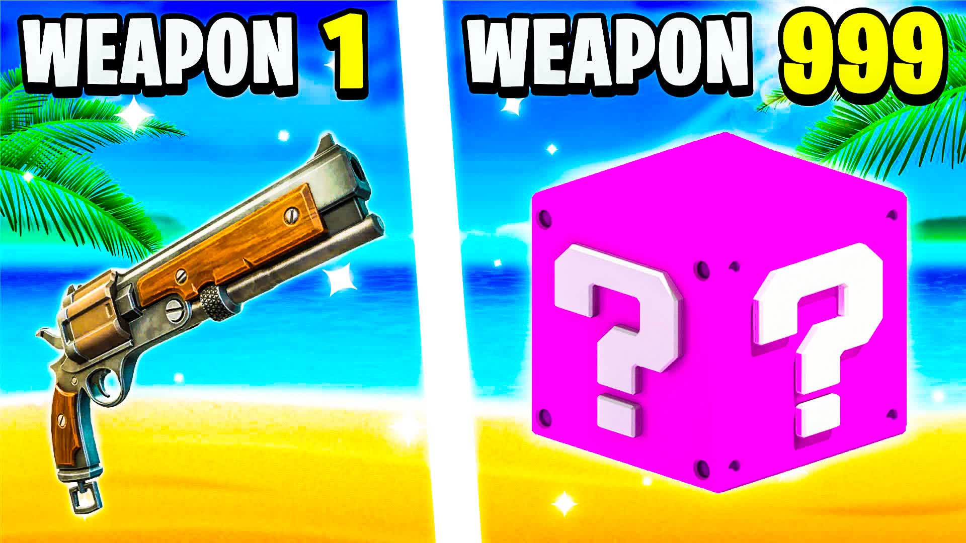 🏝️SUMMER GUN GAME💥ONE SHOT🎯 [ kisacreate ] Fortnite Creative Map Code