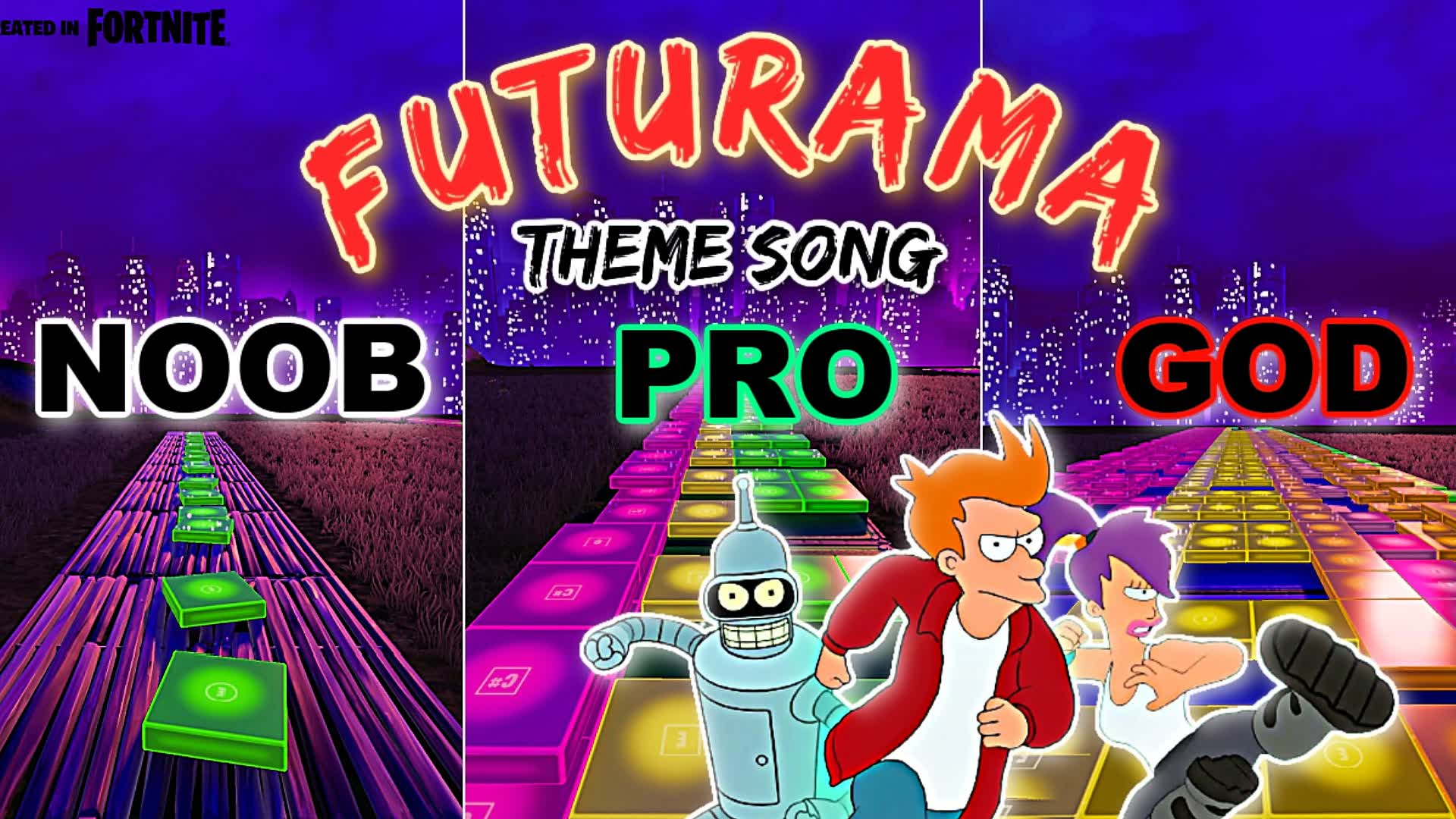 futurama-theme-song-music-blocks-cover-jango11-fortnite-creative