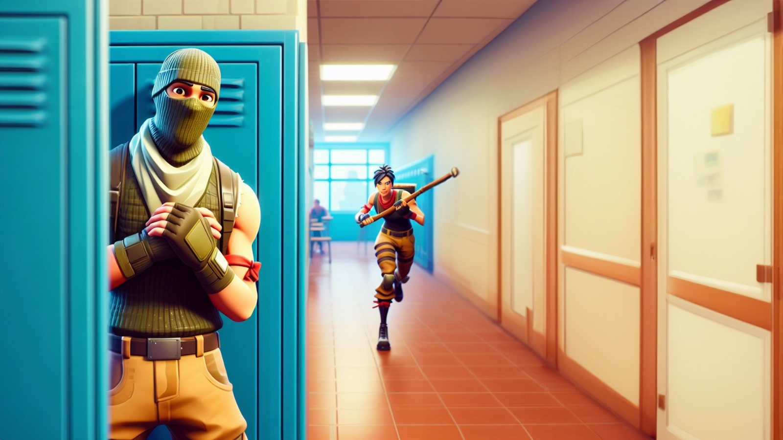 High School Hide N Seek [ mochimouse ] – Fortnite Creative Map Code