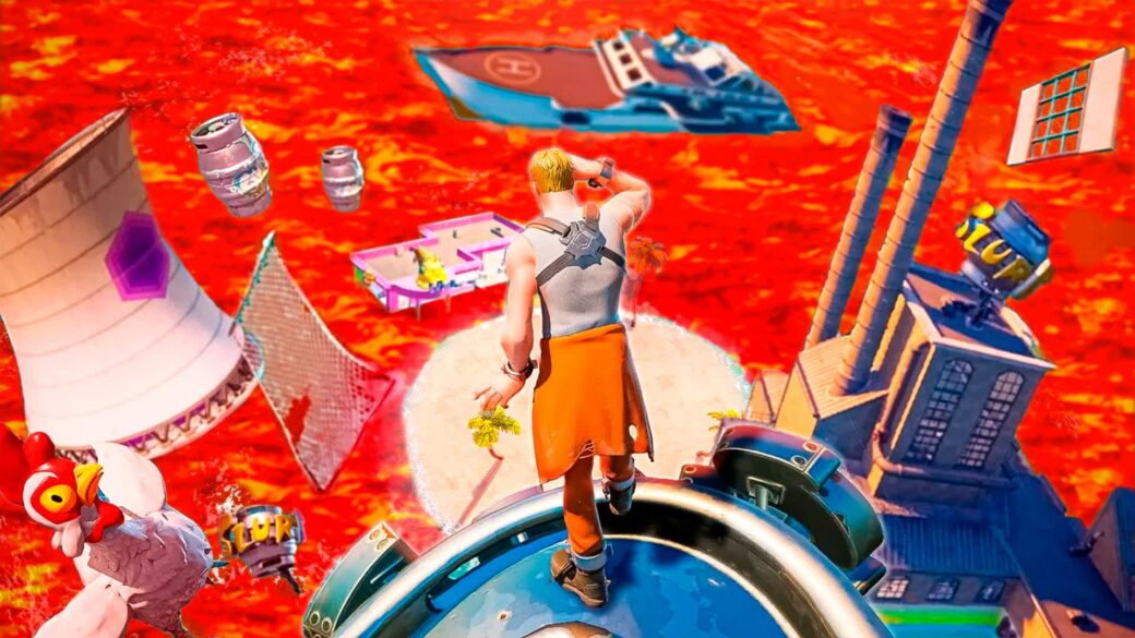 🌋 FLOOR IS LAVA 🌋 [ mmg ] Fortnite Creative Map Code