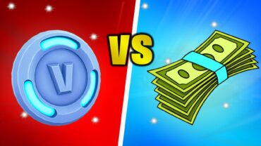 💎VBUCKS VS MONEY💰