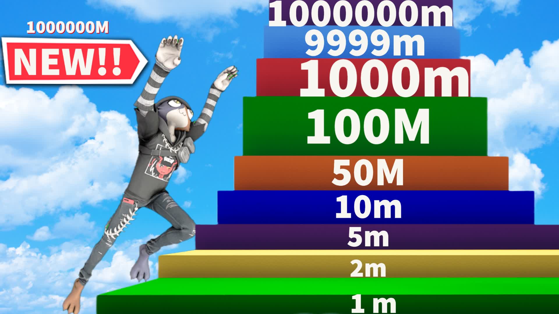 ⭐ SUPER HIGH JUMP [ genshadow ] – Fortnite Creative Map Code