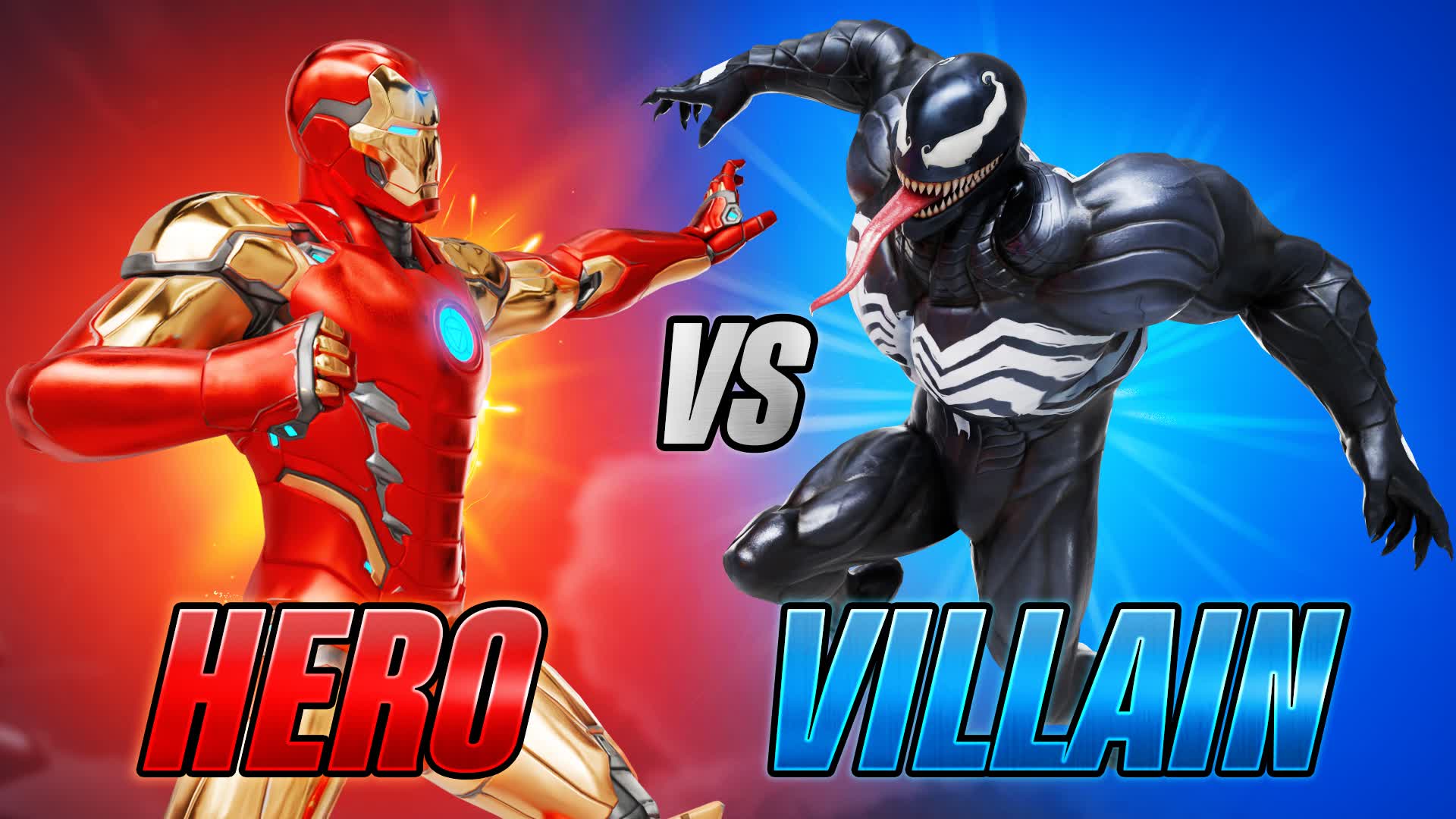 🦸HERO VS VILLAIN🦹 [ cr1pzzy ] – Fortnite Creative Map Code, image size:1920x1080