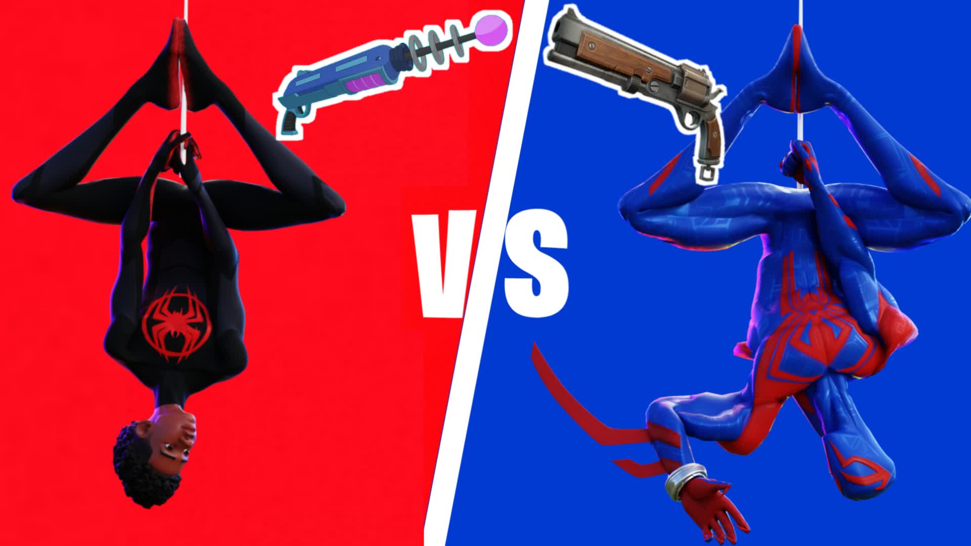 MILES MORALES🔴 VS SPIDER-MAN 2099🔵 [ arung ] – Fortnite Creative Map Code