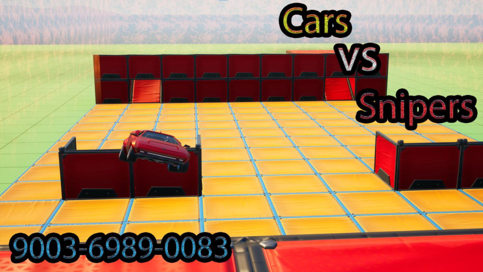 What Is The Code For Snipers Vs Cars Cars VS Snipers [ teampuxty ] – Fortnite Creative Map Code