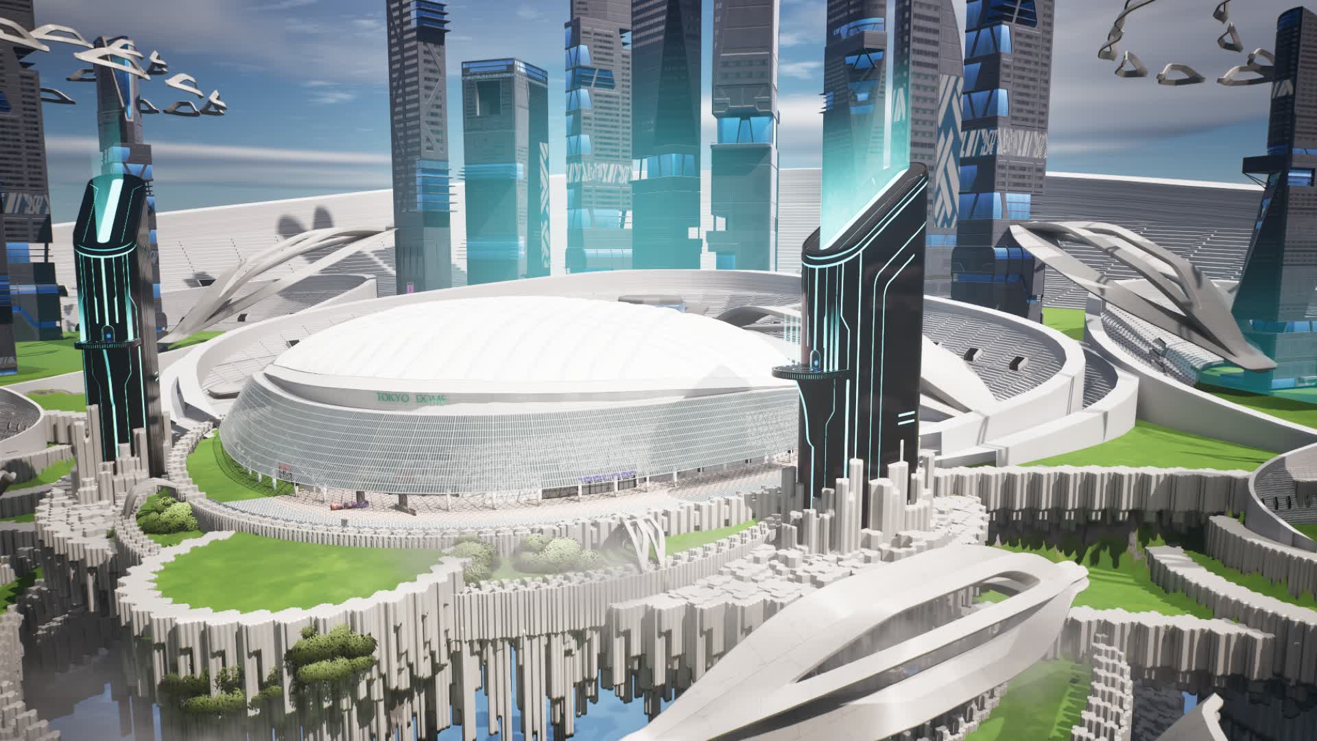 MCA2023 Venue featuring Tokyo Dome [ mondrian ] – Fortnite