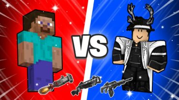 ⬛🔵MINECRAFT VS ROBLOX🔴🤖