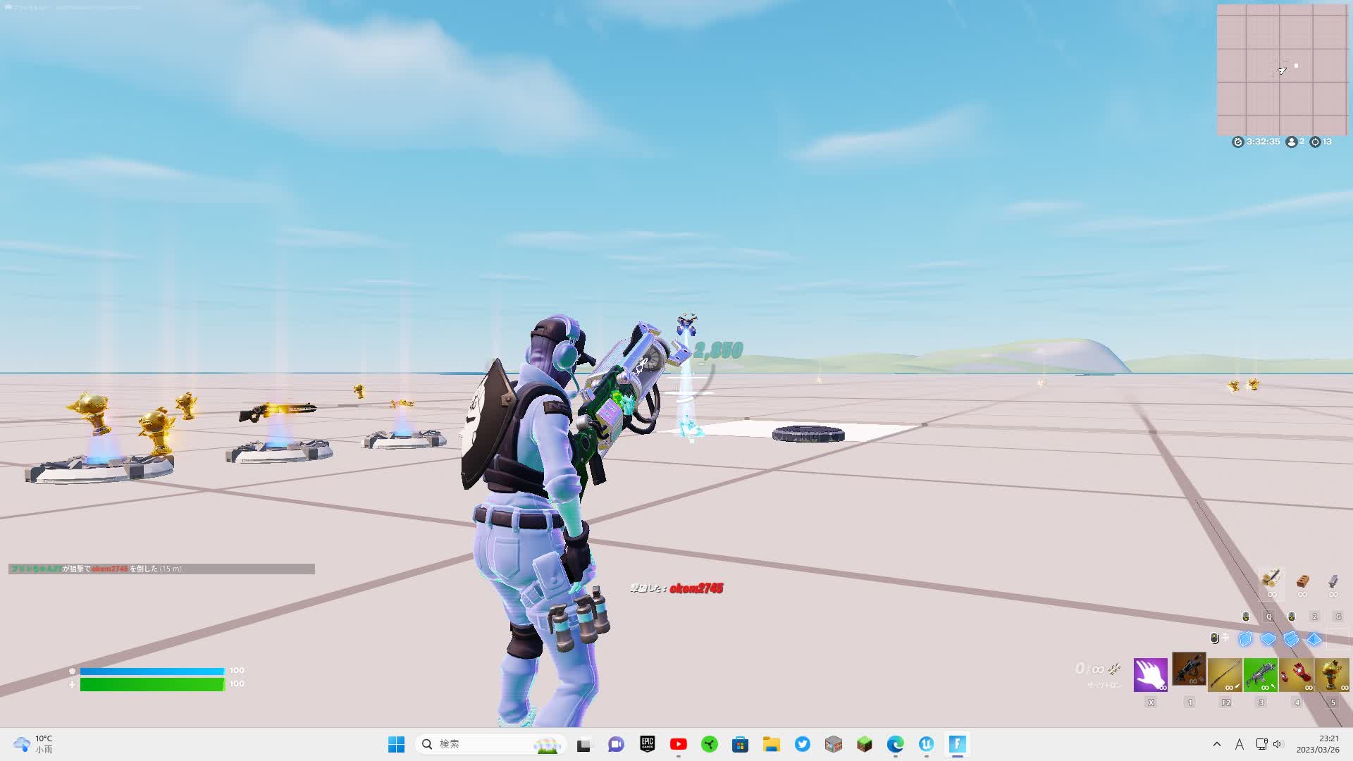 コラボ武器乱戦場 [ purintyan ] – Fortnite Creative Map Code