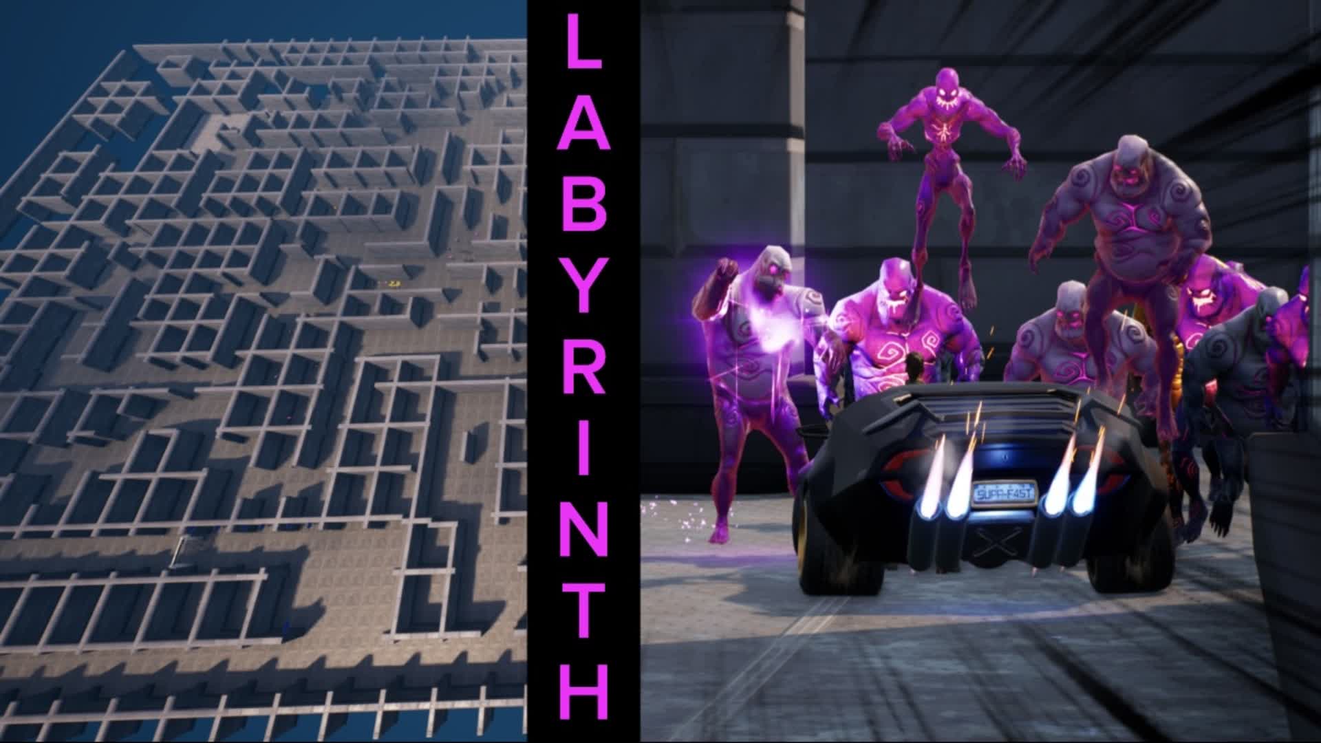 ZOMBIES LABYRINTH 🚗 [ fortnite.maps ] – Fortnite Creative Map Code