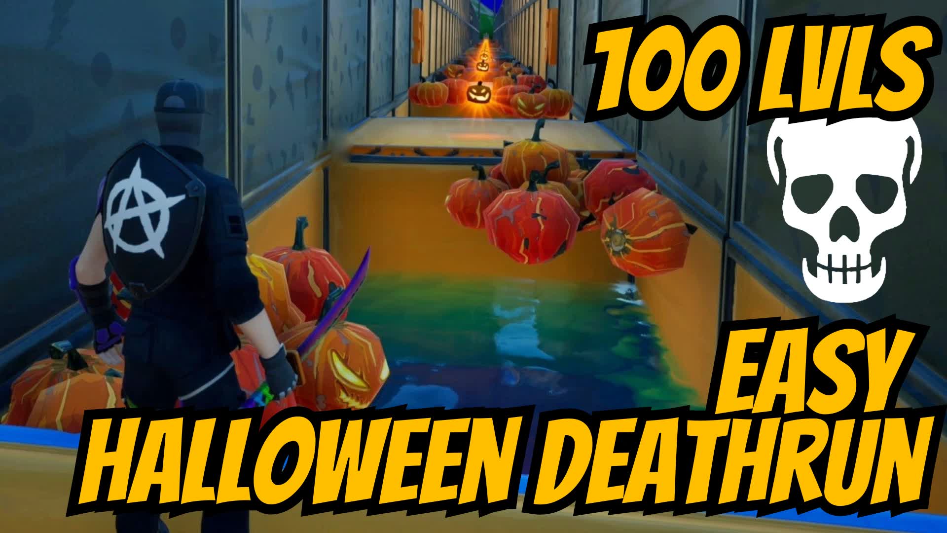 Halloween Easy Deathrun [ toxiccreations ] Fortnite Creative Map Code