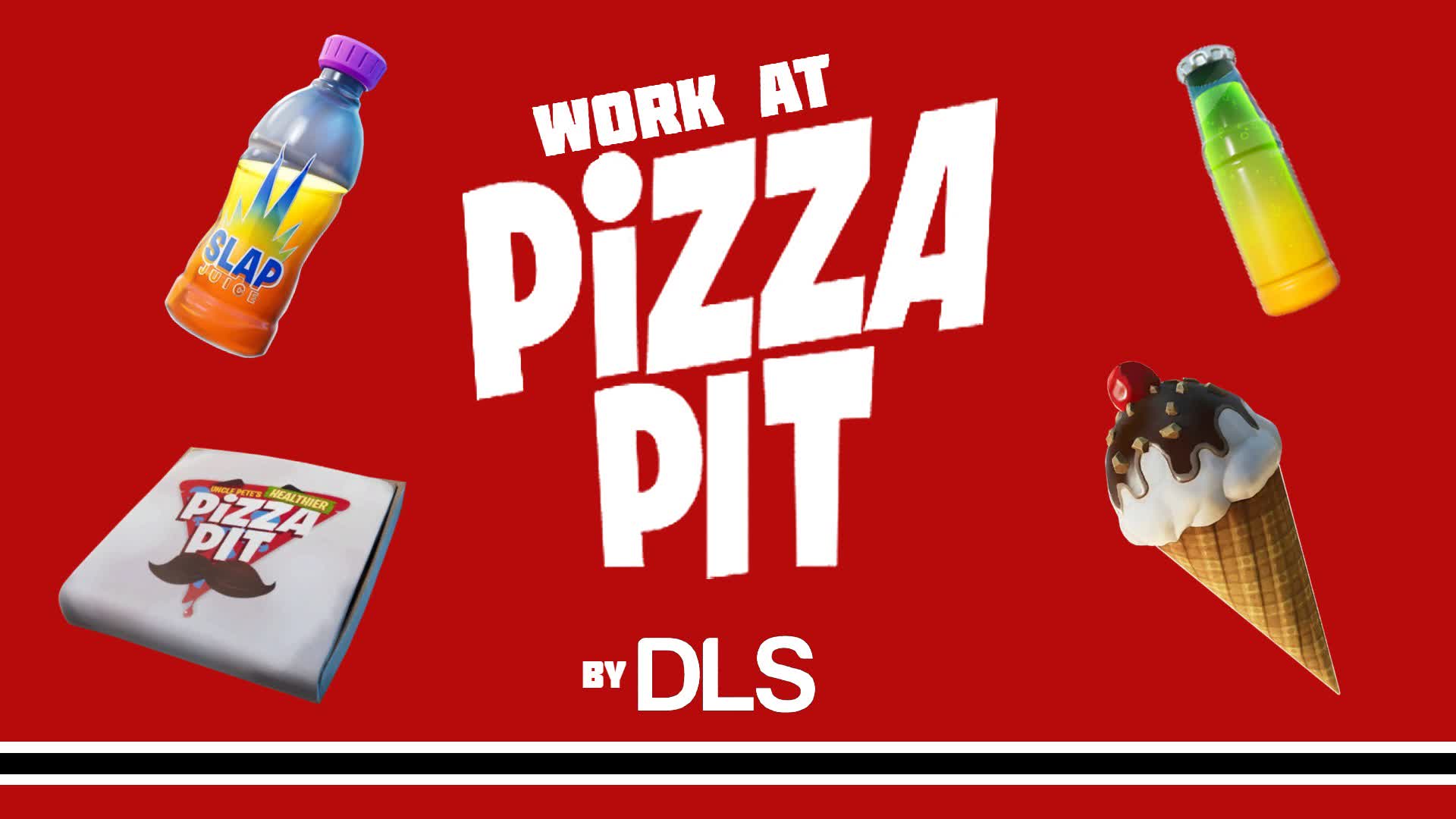 🍕WORK AT PIZZA PIT🍕 [ esteban_dls ] Fortnite Creative Map Code