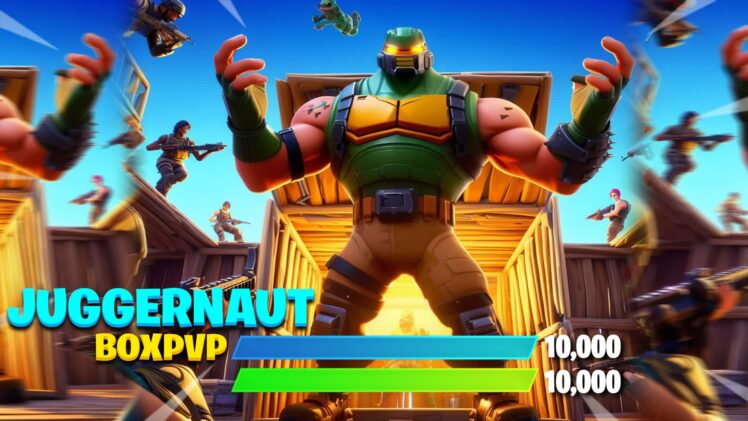 💪 JUGGERNAUT BOX PVP 📦 [ creativehyper ] – Fortnite Creative Map Code