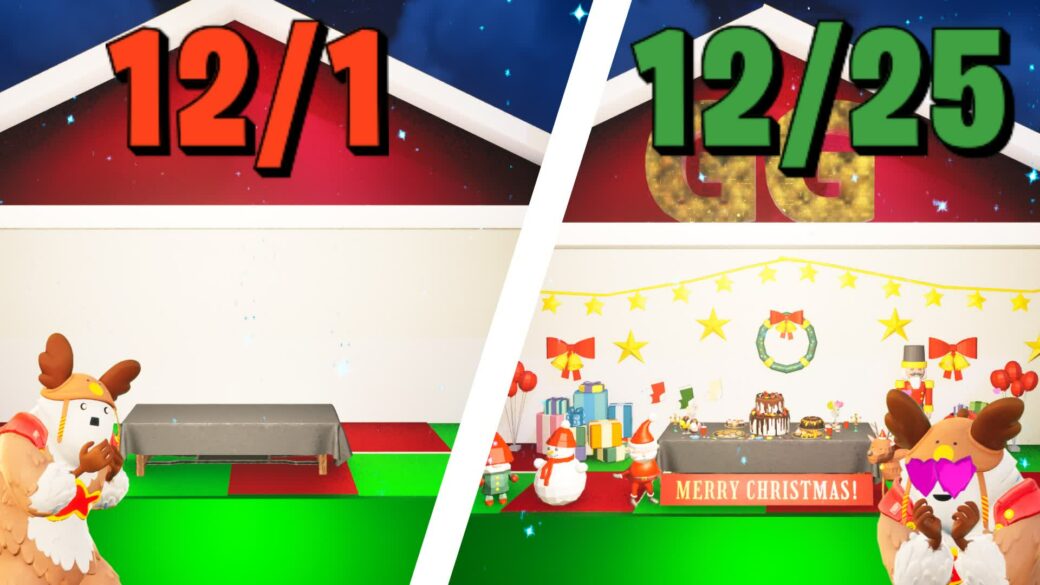 🎄Winter Calendar Escape2🎄 eritacos Fortnite Creative Map Code