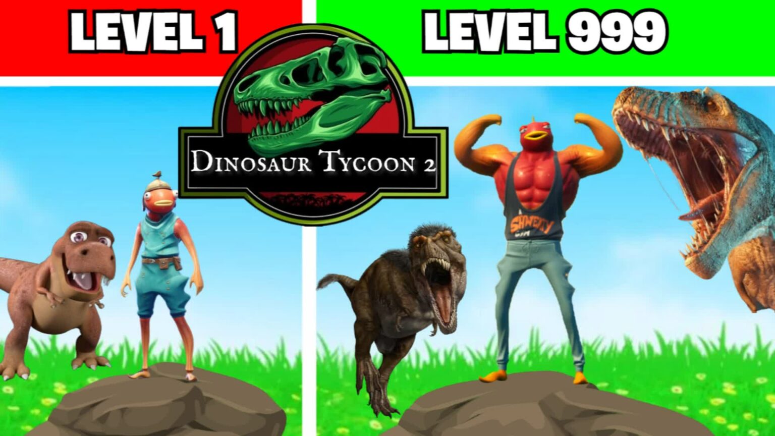 Dinosaur Tycoon 2🦖 [ hasenpfote ] – Fortnite Creative Map Code