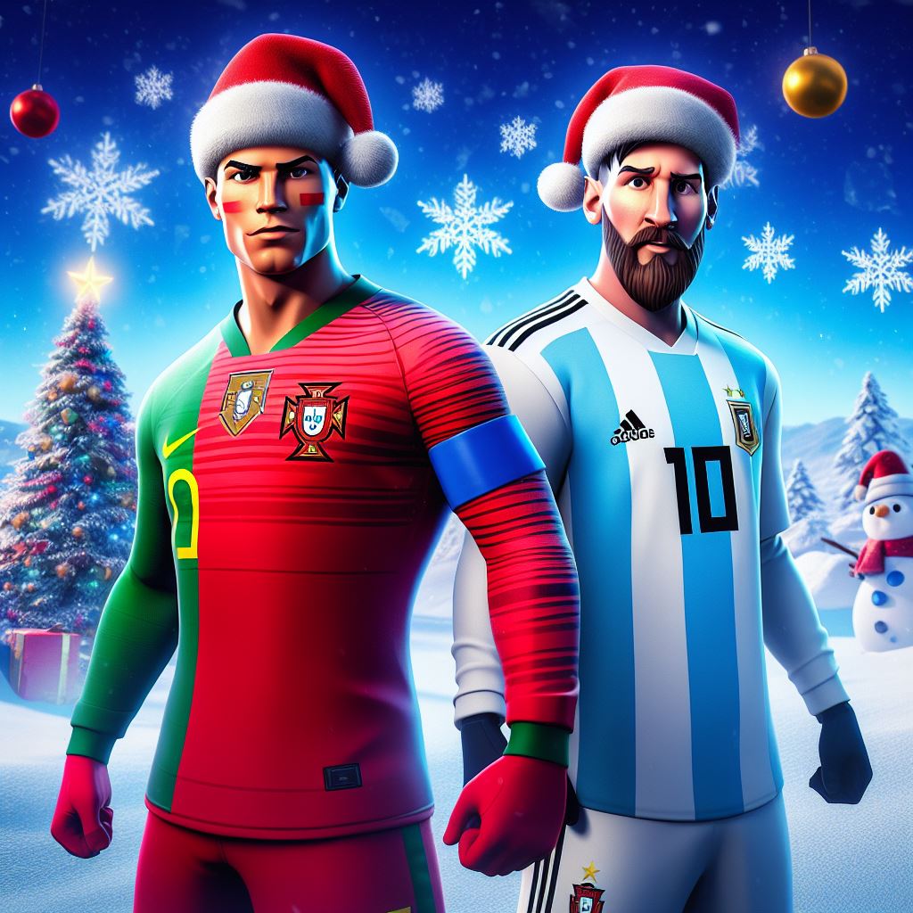 Ronaldo Christmas Zonewars [ xtrix ] - Fortnite Creative Map Code