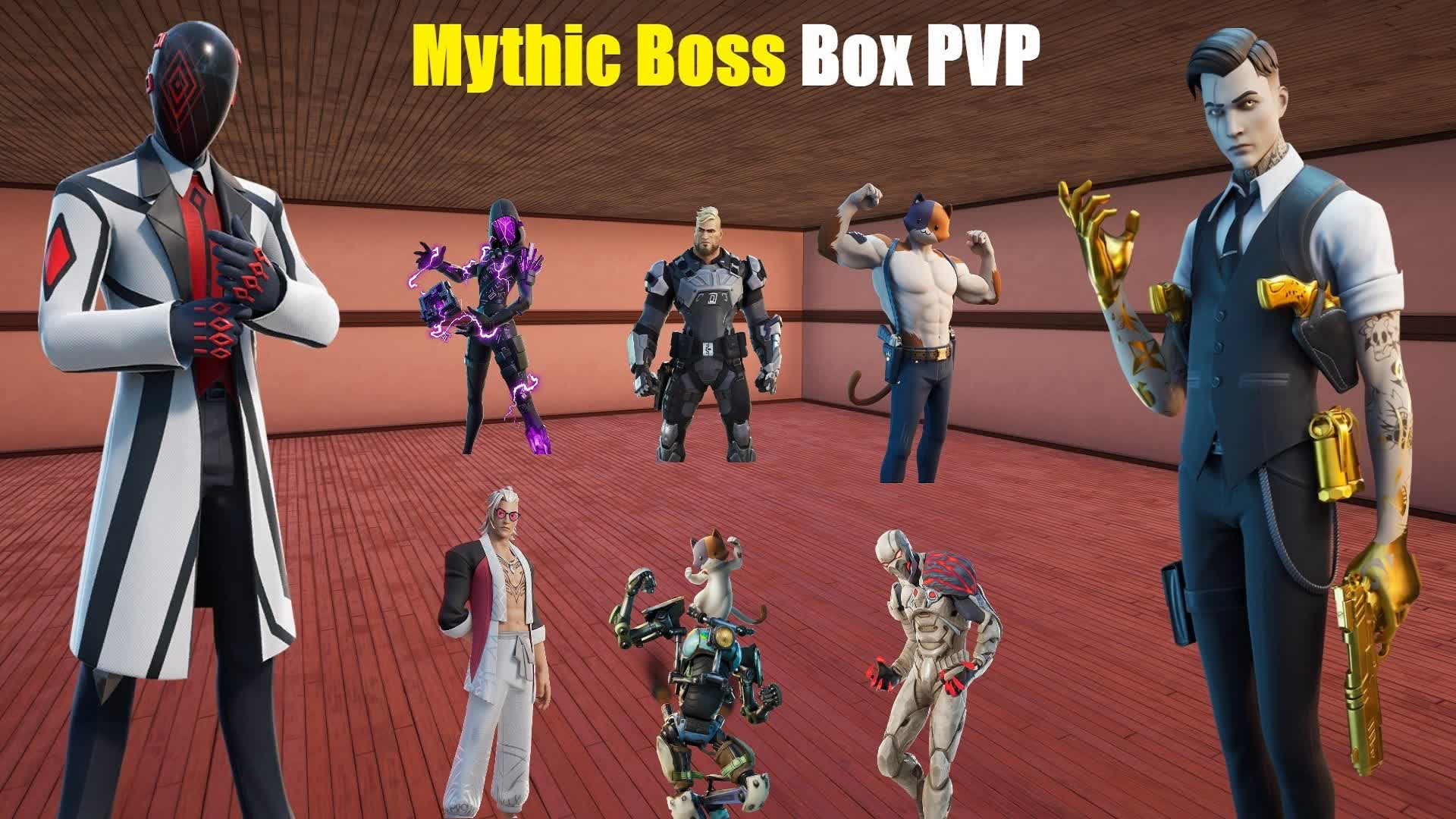 Mythic Boss Box PVP [ scartghost ] Fortnite Creative Map Code