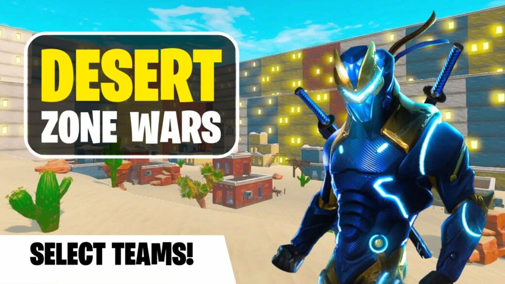 Desert Zone Wars [ Zone Wars ] Fortnite Creative Map Code