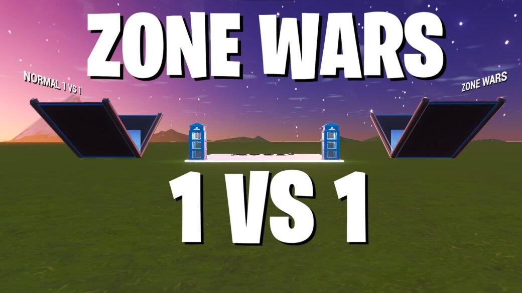 ZONE WARS 1 VS 1 [ vhvh ] Fortnite Creative Map Code