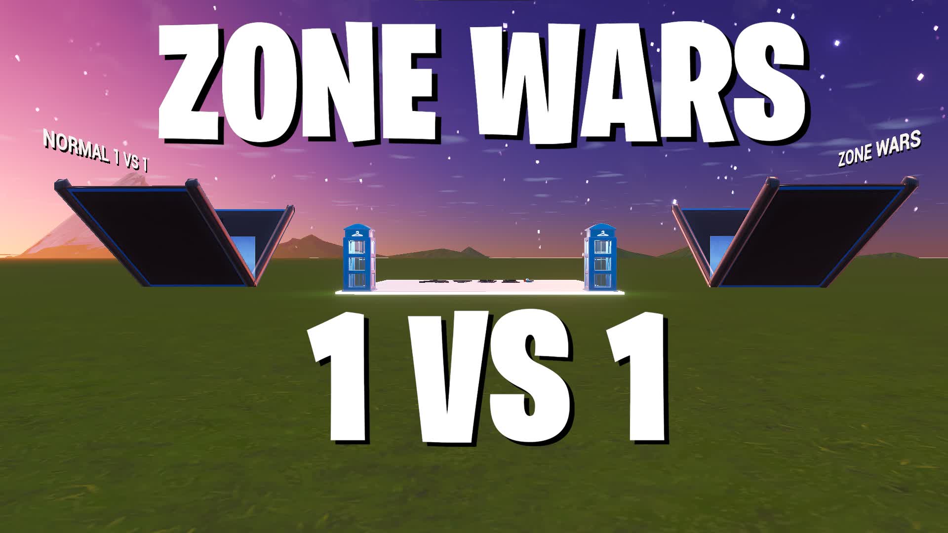 ZONE WARS 1 VS 1 [ vhvh ] – Fortnite Creative Map Code