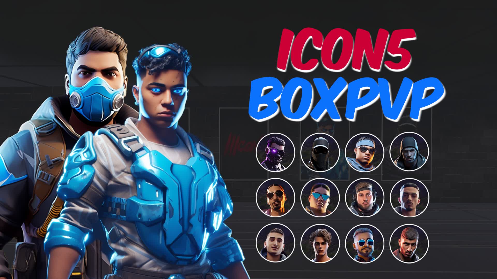 ICON 5 BOX PVP📦 [ tizm ] – Fortnite Creative Map Code