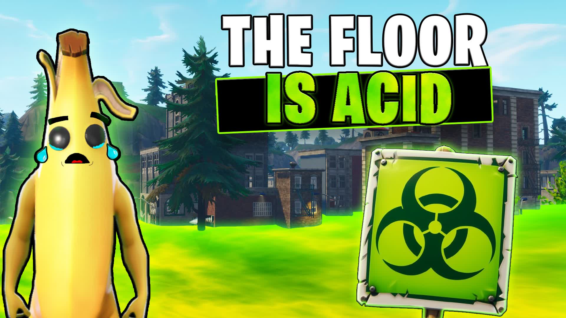 The Floor is Acid - Zone Wars [ ystons_maps ] – Fortnite Creative Map Code