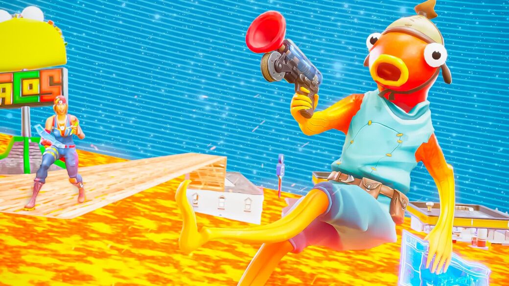 FLOOR IS LAVA ZONEWARS TILTED TOWERS [ backpackjnr ] Fortnite