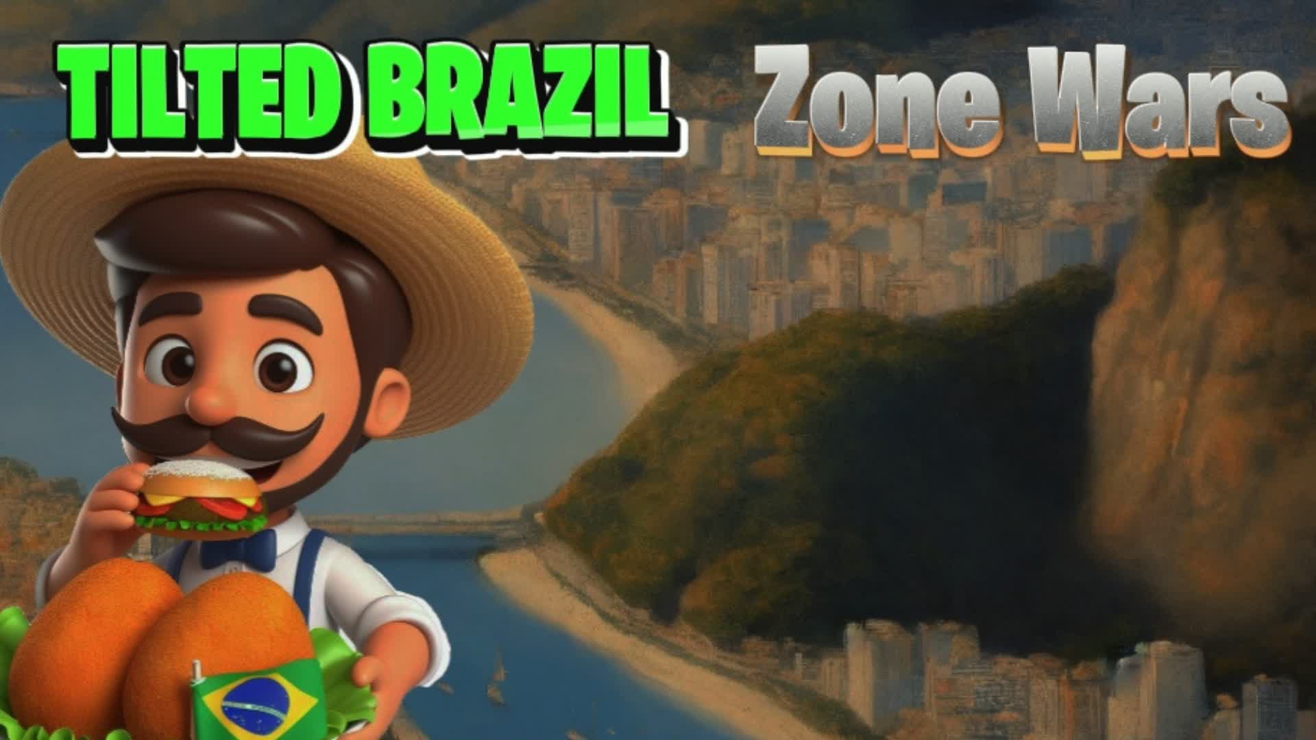 TILTED BRAZIL ZONE WARS 🗺️ [ longzera ] – Fortnite Creative Map Code