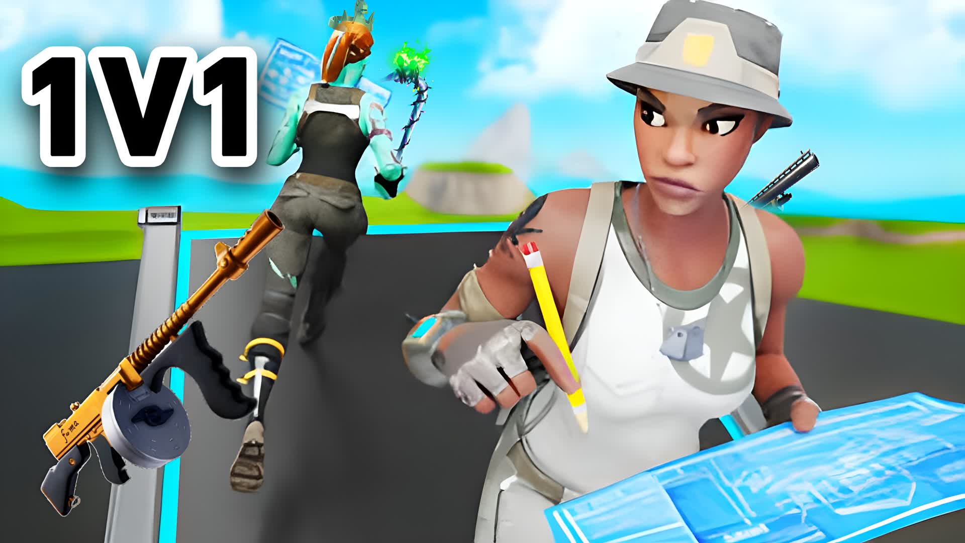 1V1 Buildfights Fishyx [1.1.0] [ fishyx ] – Fortnite Creative Map Code