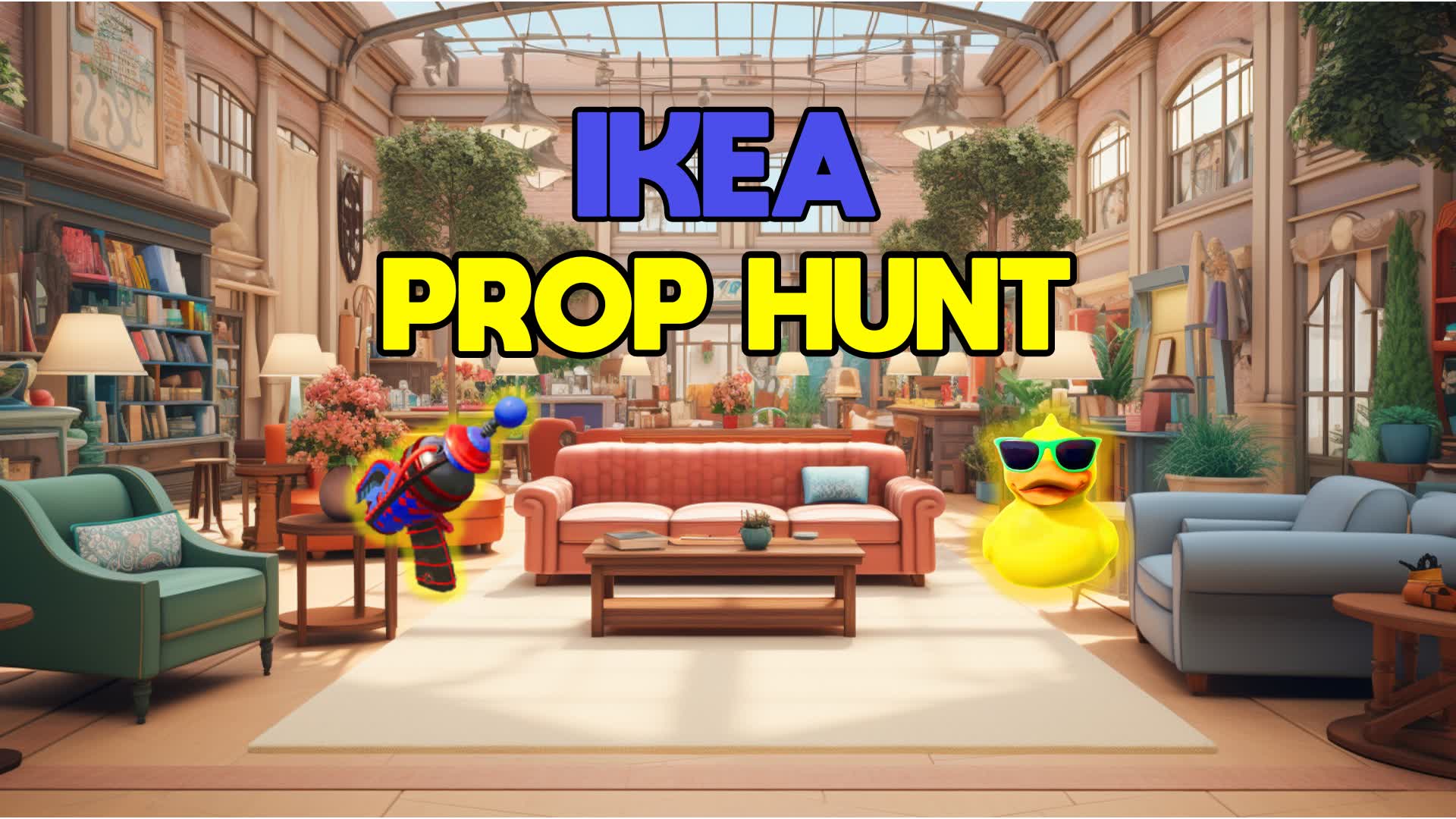 🏠 IKEA PROP HUNT 🏠 [ eske ] Fortnite Creative Map Code