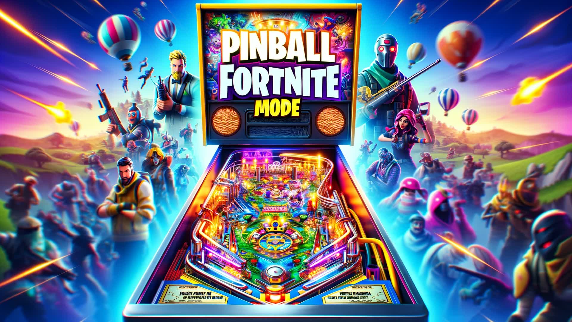 PINBALL SHOTGUN ONE SHOT [ jaennes ] Fortnite Creative Map Code