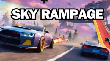 Sky Rampage: Zombies & Stunt Driving