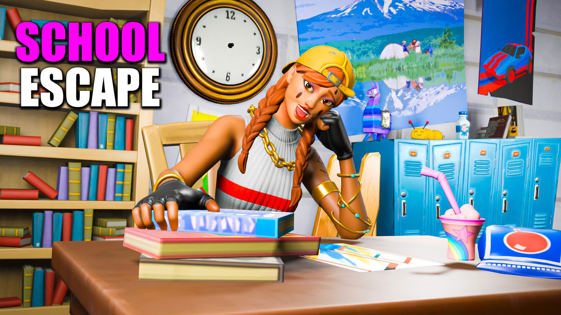 SCHOOL ESCAPE [ zerveco ] – Fortnite Creative Map Code