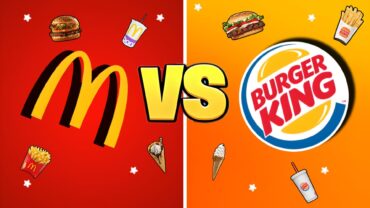 MC DONALDS VS BURGER KING 1v1 🍔🔥