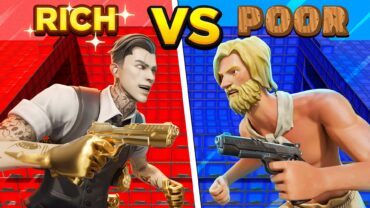 EPIC RICH RED VS POOR BLUE🔴🔵
