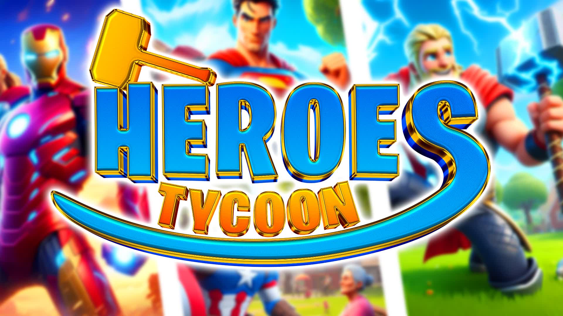 Heroes Tycoon 🦸 [ fra373 ] – Fortnite Creative Map Code, image size:1920x1080