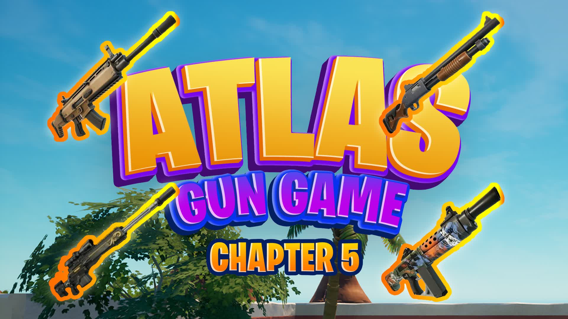 ATLAS GUN GAME [ domiway ] – Fortnite Creative Map Code
