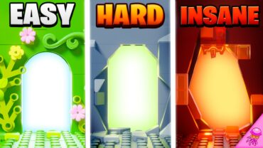 🧩 EASY vs IMPOSSIBLE Escape Room 🔒