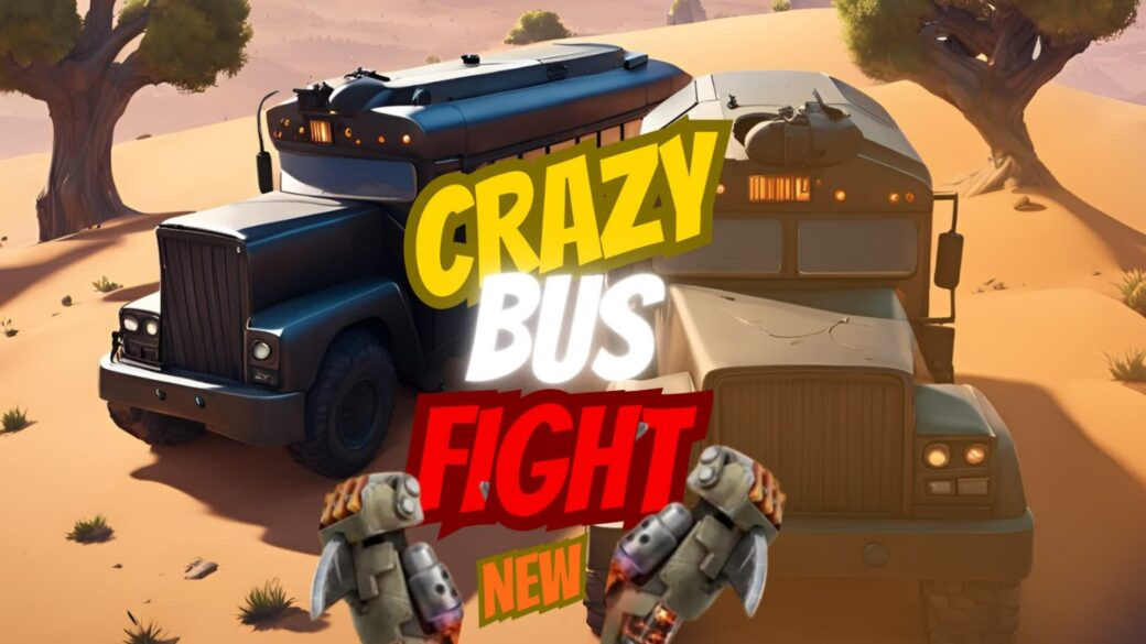 💥Crazy Bus Fight 🚌 [ sashi_xd ] – Fortnite Creative Map Code