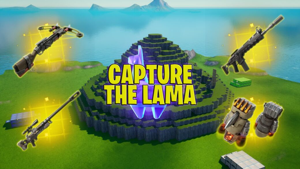 CAPTURE THE LAMA [ texture ] – Fortnite Creative Map Code