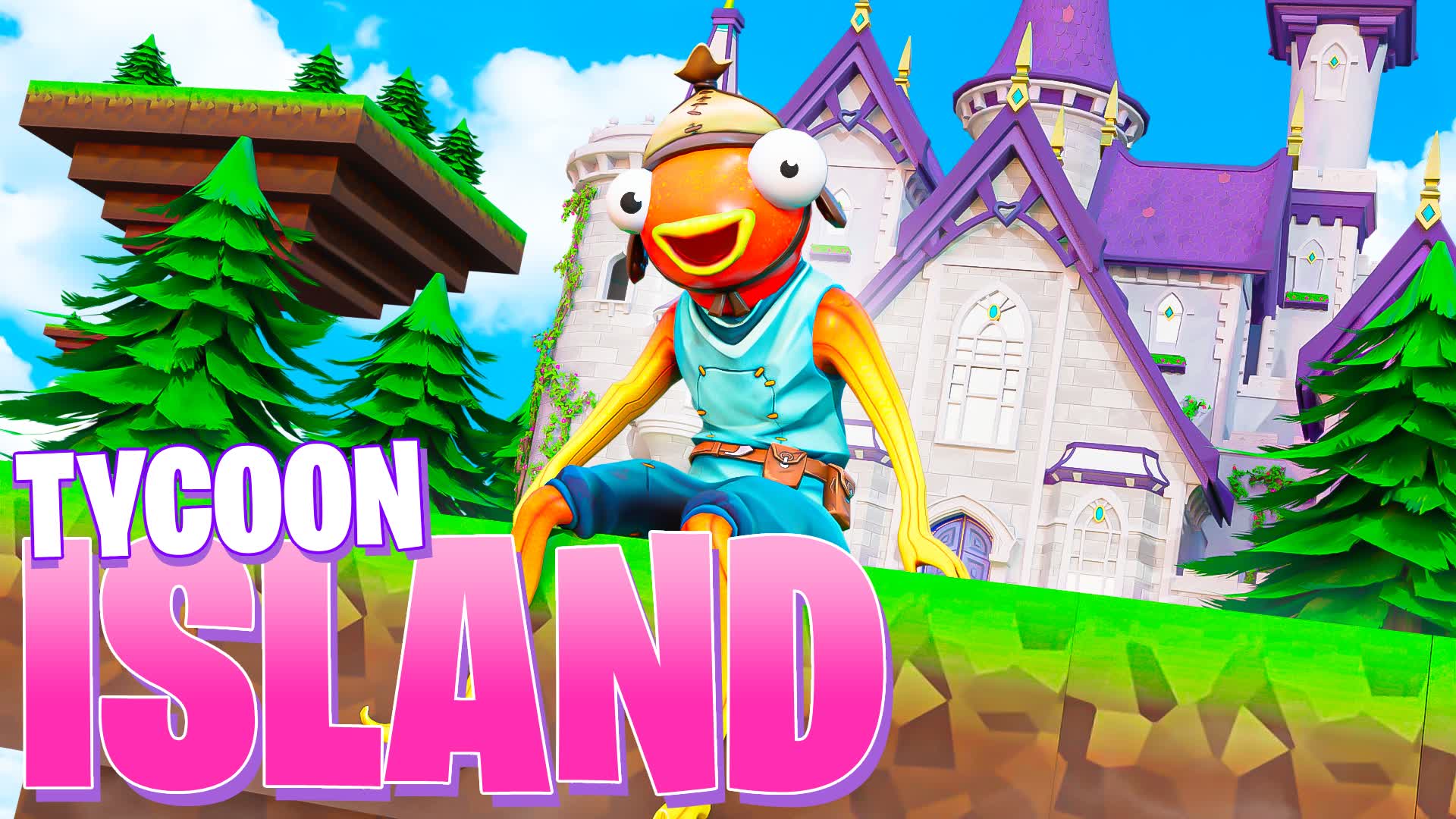 ⭐ Sky Island Tycoon [ costy ] – Fortnite Creative Map Code