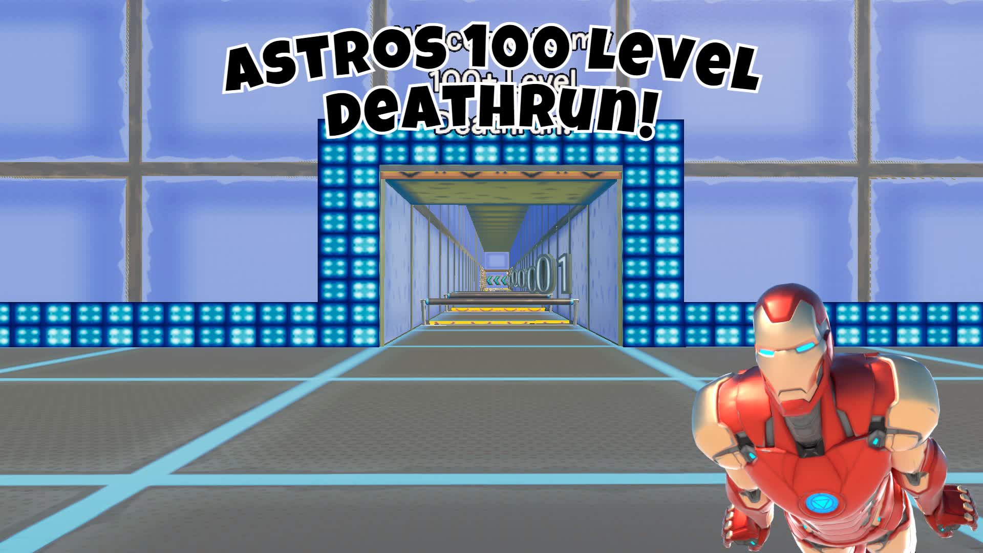 100 Level Default Deathrun [ astro.yt ] – Fortnite Creative Map Code